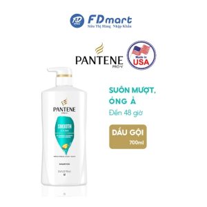 Dầu gội Pantene Smooth & Sleek 700ml