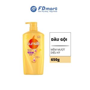 Dầu gội Sunsilk mềm mượt diệu kì 650gr