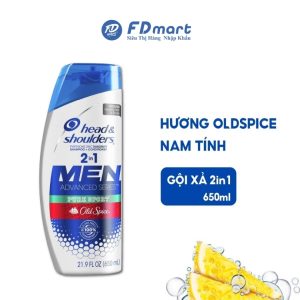 Dầu gội Head&shoulders men nước hoa Old Spice 650ml