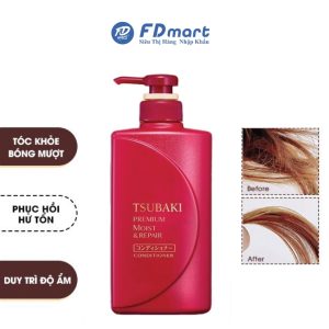Dầu xả Tsubaki Premium Moist 490ml