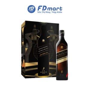 JW Double Black Gift box + glass 1000ml