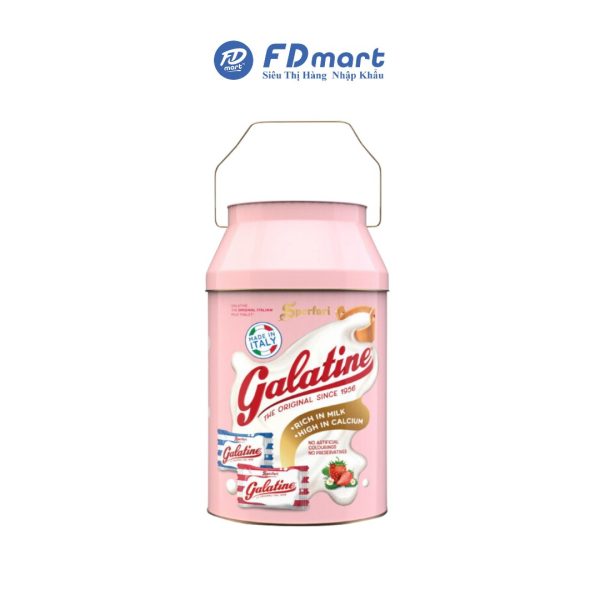 Kẹo xô Galatine sữa dâu 150gr