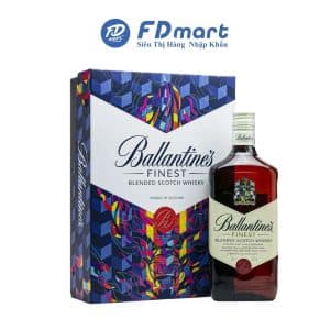 Rượu Ballantines Finest 700ml hộp quà 2024