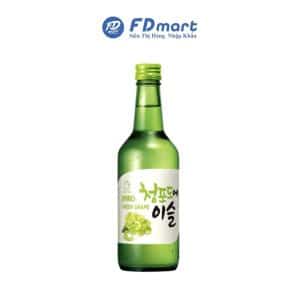 Rượu Jinro Green Grape Soju 13% 360ml