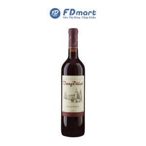 Rượu Vang Đà Lạt Classic Đỏ 750ml