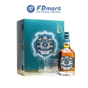 Rượu chivas 18yo Mizunara 700ml hộp quà 2024