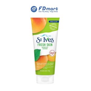 Sữa Rửa Mặt ST.IVES Tươi Mát Da Hương Mơ 170gr