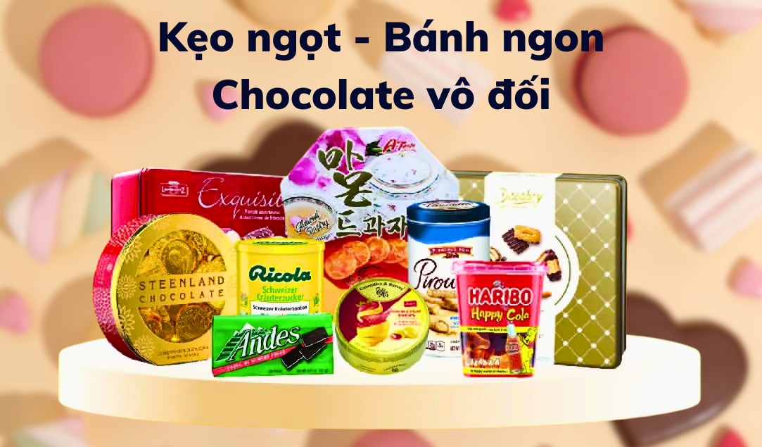 bánh kẹo - chocolate