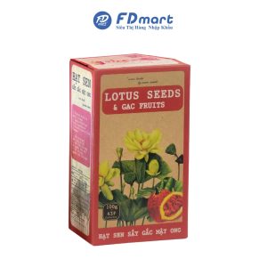 Hạt sen sấy gấc mật ong Nam Xanh 140gr