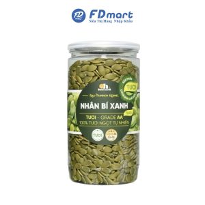 Nhân bí xanh tươi Oh Smile Nuts 500gr