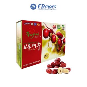 Táo Đỏ Sấy Khô Jujube Hàn Quốc