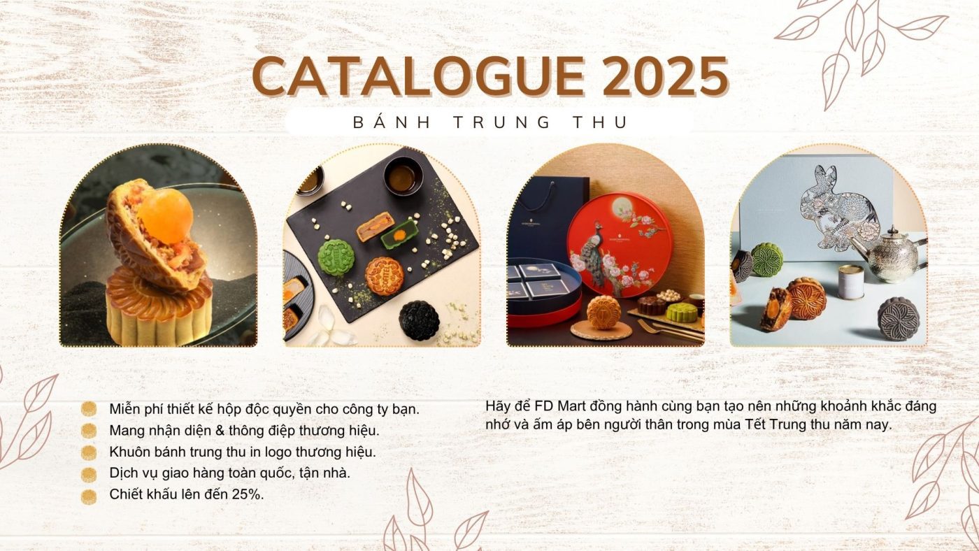 Catalogue Bánh Trung Thu 2025 - FD Mart