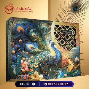 Hộp Quà Trung Thu Doanh Nghiệp 2026 – Lục Nguyệt Thiên Thu - Hỷ Lâm Môn
